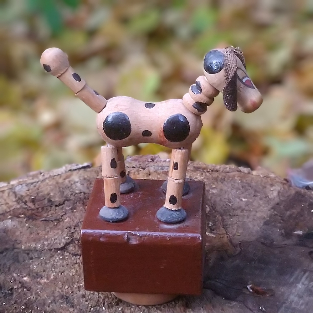 Vintage Wakouwa Dog Puppet